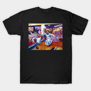 'ELVIS & JESUS BOWLING' T-Shirt